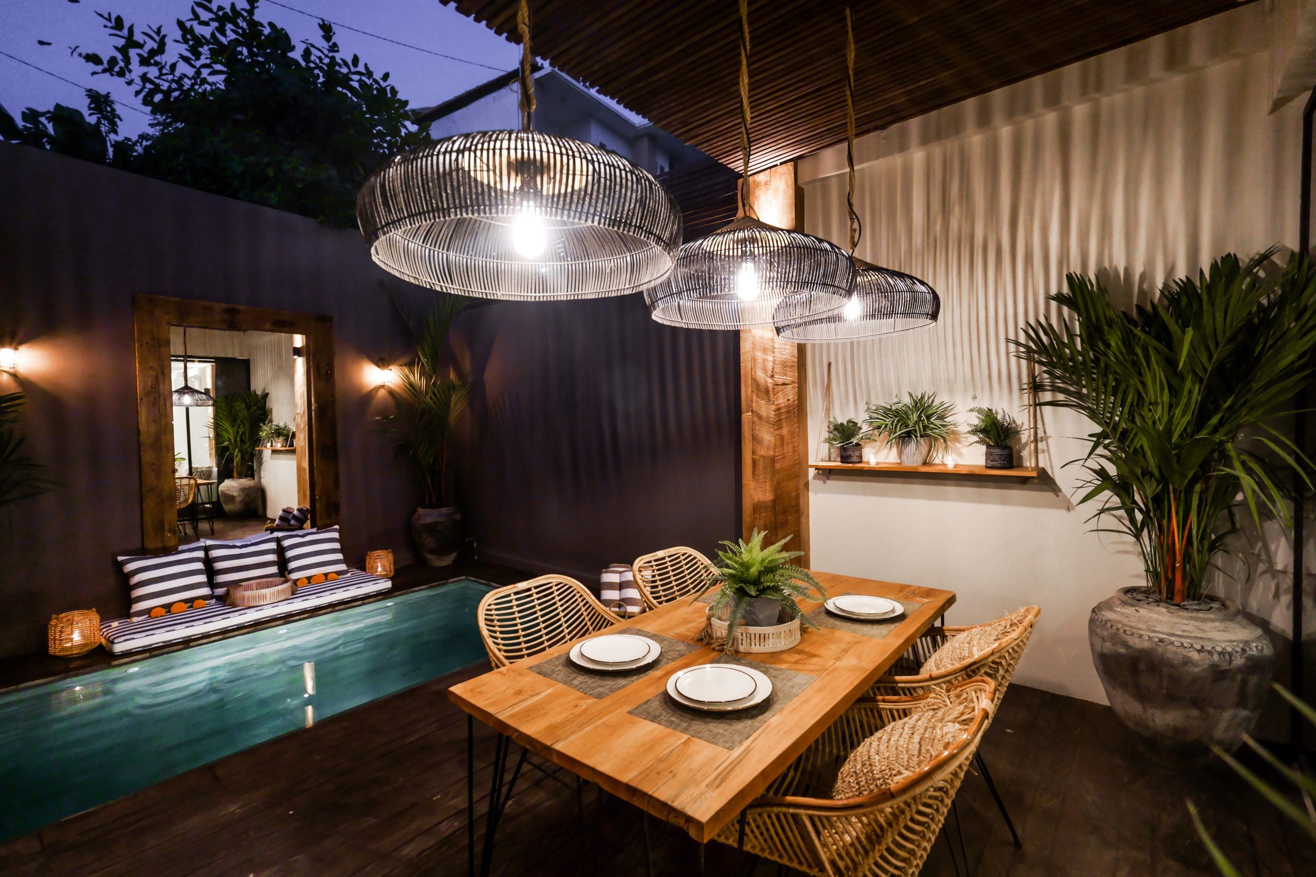 Modern Tropical Townhouse in Canggu with Private Plunge Pool and Stylish Interior Accommodation. Minutes away from Echo Beach and Batu Bolong - Ideal for Relaxation and Luxury Getaways